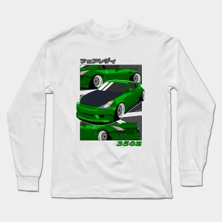 Green Nissan 350z Fairlady Z Long Sleeve T-Shirt